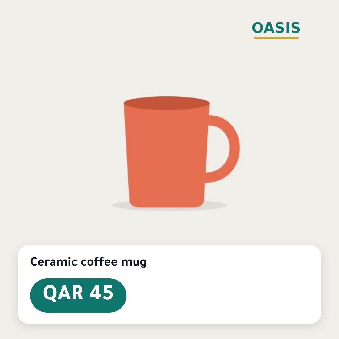 The Clean template, No offer, square 1:1, on a sample product
