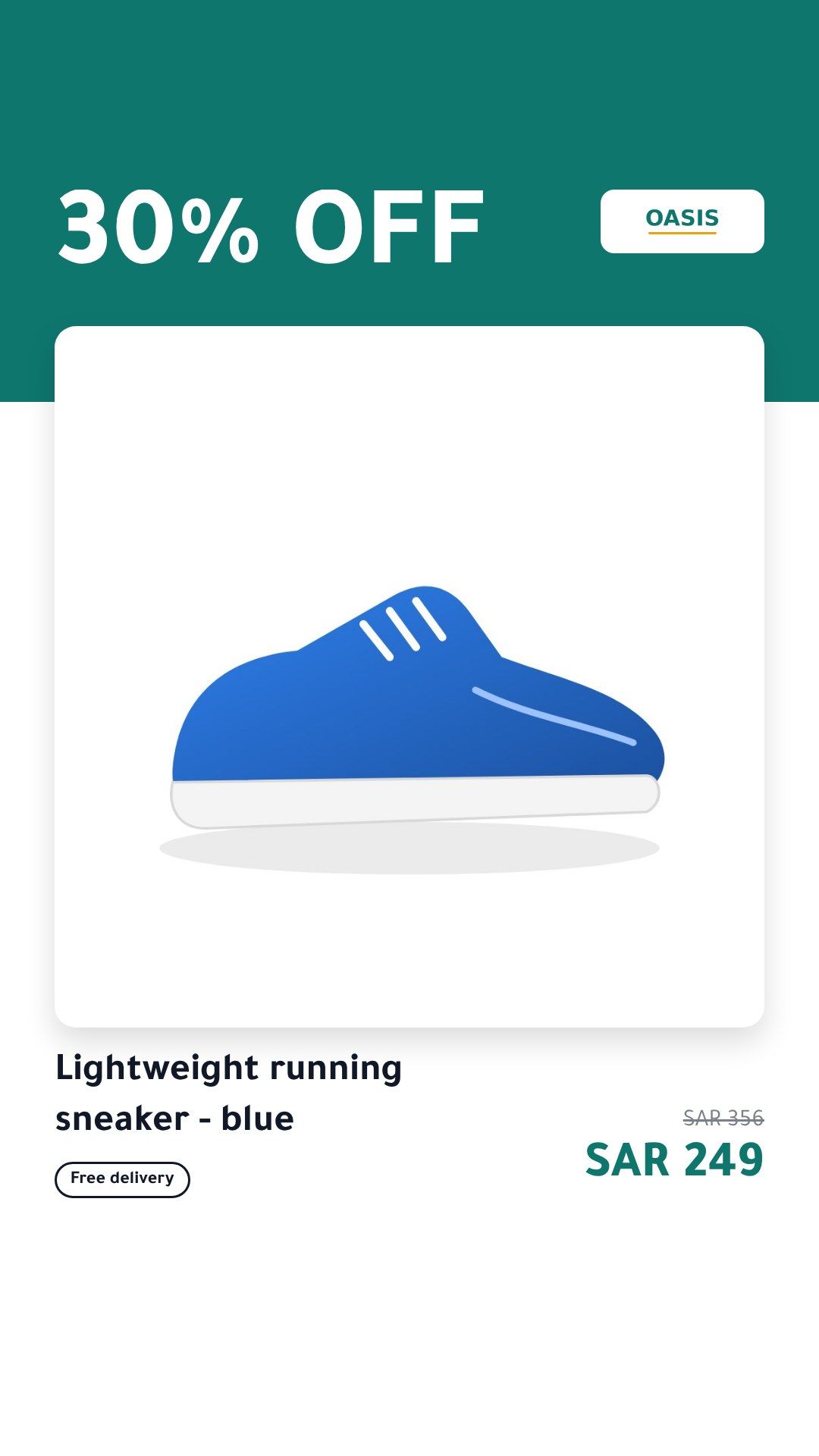 A sample product drawn by CatalogBadge for TikTok